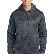 Sport-Tek® Sport-Wick® CamoHex Fleece Hooded Pullover