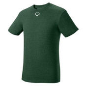 EvoShield ADULT HEATHER SHORT SLEEVE TEE DARK GREEN