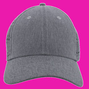 Perforated Hook-And-Loop Adjustable Cap