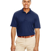 Men's Radiant Performance Piqué Polo with Reflective Piping