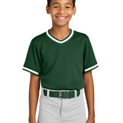 Youth Tough Mesh V Neck Baseball Jersey