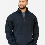 Unisex Pebble Fleece Quarter-Zip Pullover