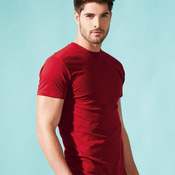 Sueded Short Sleeve Crew