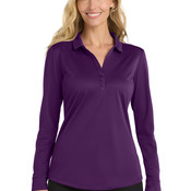 Ladies Silk Touch  Performance Long Sleeve Polo
