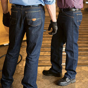 Men's Extended Sizes Classic Work Jeans