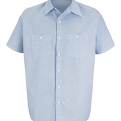 Men's Tall Industrial Stripe Work Shirt