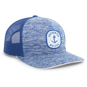 Aggressive Heather Trucker Snapback Cap