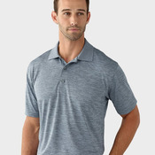 Men's Dakota Striated Heather Polo