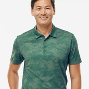 Men's All Over Camo Print Polo