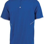 Unisex Dri-Power® Short Sleeve Quarter-Zip Pullover