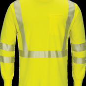 MEN'S LIGHTWEIGHT FR HI-VISIBILITY LONG SLEEVE T-SHIRT